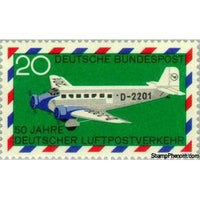 Germany 1969 Junkers Ju 52/3m "Boelke"-Stamps-Germany-StampPhenom