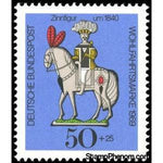 Germany 1969 Knight on Horseback-Stamps-Germany-StampPhenom