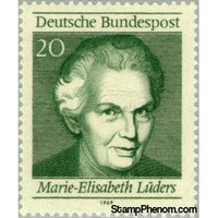 Germany 1969 Marie-Elizabeth Luders-Stamps-Germany-StampPhenom