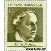 Germany 1969 Marie Juchacz-Stamps-Germany-StampPhenom