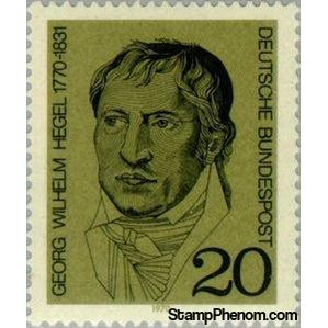 Germany 1970 Georg Hegel (1770-1831)-Stamps-Germany-Mint-StampPhenom