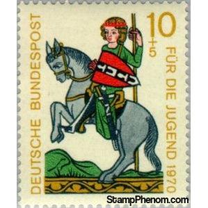 Germany 1970 Heinrich von Rugge-Stamps-Germany-Mint-StampPhenom