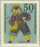 Germany 1970 Marionettes-Stamps-Germany-Mint-StampPhenom