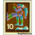 Germany 1970 Mountain rescue-Stamps-Germany-Mint-StampPhenom