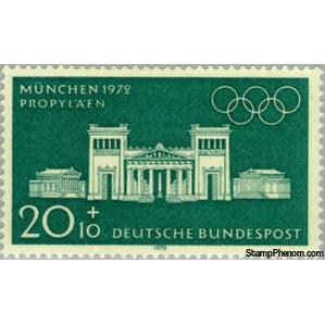 Germany 1970 Propylaea (built 1848-1862)-Stamps-Germany-Mint-StampPhenom