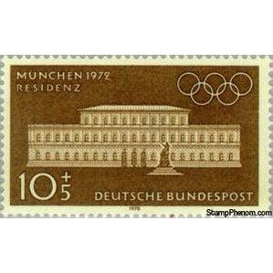 Germany 1970 Residence (built in the 16th-19th c.)-Stamps-Germany-Mint-StampPhenom