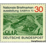 Germany 1970 Saar stamp Number 171-Stamps-Germany-Mint-StampPhenom