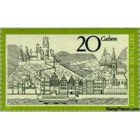 Germany 1970 View of Cochem-Stamps-Germany-Mint-StampPhenom