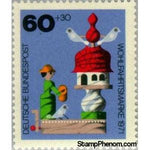 Germany 1971 Dovecote (19th cent.)-Stamps-Germany-Mint-StampPhenom