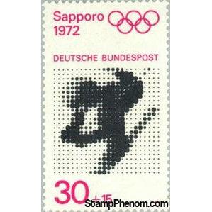 Germany 1971 Downhill Skiing-Stamps-Germany-Mint-StampPhenom