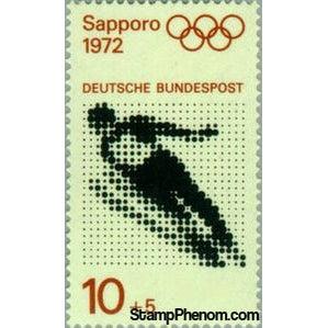 Germany 1971 Ski Jump-Stamps-Germany-Mint-StampPhenom