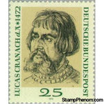 Germany 1972 500th. Birth Anniversary of Lucas Cranach-Stamps-Germany-Mint-StampPhenom