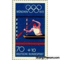 Germany 1972 Canoeing-Stamps-Germany-Mint-StampPhenom