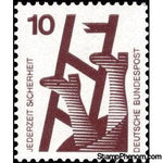 Germany 1972 Fall from Ladder-Stamps-Germany-Mint-StampPhenom