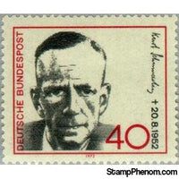 Germany 1972 Kurt Schumacher (1895-1952), social democratic politician-Stamps-Germany-Mint-StampPhenom