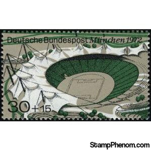 Germany 1972 Olympic stadium-Stamps-Germany-Mint-StampPhenom