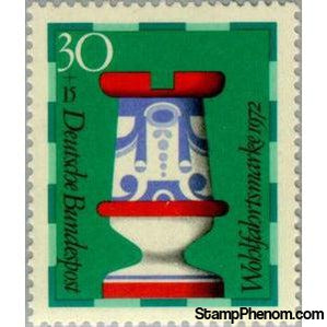 Germany 1972 Rook-Stamps-Germany-Mint-StampPhenom