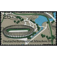 Germany 1972 Velodrome (cycling track)-Stamps-Germany-Mint-StampPhenom