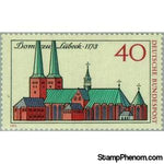 Germany 1973 800th Anniversary of Lübeck Cathedral-Stamps-Germany-Mint-StampPhenom