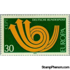 Germany 1973 C.E.P.T.- Posthorn-Stamps-Germany-Mint-StampPhenom