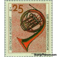 Germany 1973 French Horn-Stamps-Germany-Mint-StampPhenom