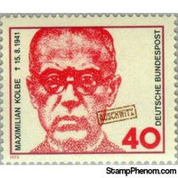 Germany 1973 Kolbe, Maximilian-Stamps-Germany-Mint-StampPhenom