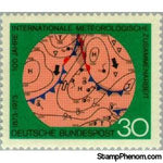 Germany 1973 Meteorological co-operation-Stamps-Germany-Mint-StampPhenom