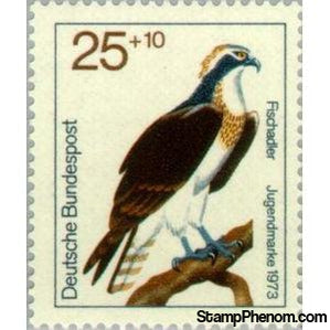 Germany 1973 Osprey (Pandion haliaeetus)-Stamps-Germany-Mint-StampPhenom