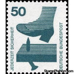 Germany 1973 Protruding Nail in Plank-Stamps-Germany-Mint-StampPhenom