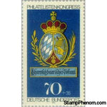 Germany 1973 Stampexhibition IBRA München single from SS-Stamps-Germany-Mint-StampPhenom