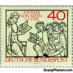 Germany 1974 700th Death Anniversary of Thomas von Aquinas-Stamps-Germany-Mint-StampPhenom