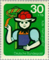 Germany 1974 Youth labour-Stamps-Germany-Mint-StampPhenom