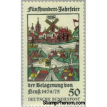 Germany 1975 500th Anniversary of Siege of Neuss-Stamps-Germany-Mint-StampPhenom