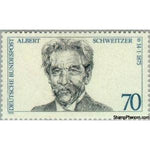 Germany 1975 Dr. Albert Schweitzer (1875-1965)-Stamps-Germany-Mint-StampPhenom