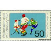 Germany 1975 Ice Hockey 1975 World Championship-Stamps-Germany-Mint-StampPhenom