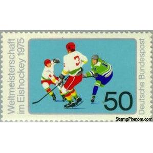 Germany 1975 Ice Hockey 1975 World Championship-Stamps-Germany-Mint-StampPhenom