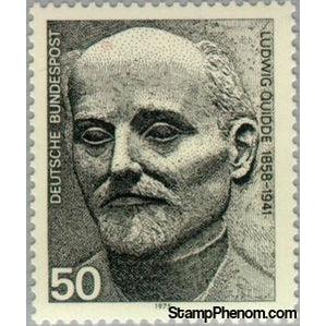 Germany 1975 Ludwig Quidde (1858-1941), Politician, Nobel-prize 1927-Stamps-Germany-Mint-StampPhenom