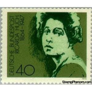 Germany 1975 Ricarda Huch (1864-1947)-Stamps-Germany-Mint-StampPhenom