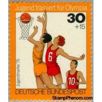 Germany 1976 Basketball-Stamps-Germany-Mint-StampPhenom