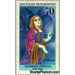 Germany 1976 Hermine Körner (1878-1960) as Lady Macbeth-Stamps-Germany-Mint-StampPhenom