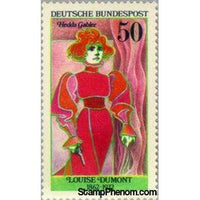 Germany 1976 Louise Dumont (1862-1932) as Hedda Gabler-Stamps-Germany-Mint-StampPhenom