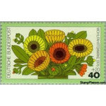 Germany 1976 Marigolds-Stamps-Germany-Mint-StampPhenom