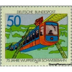 Germany 1976 Monorail Train-Stamps-Germany-Mint-StampPhenom