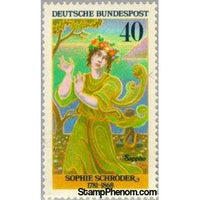 Germany 1976 Sophie Schröder (1781-1868) as Sappho-Stamps-Germany-Mint-StampPhenom