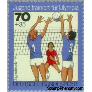 Germany 1976 Volleyball-Stamps-Germany-Mint-StampPhenom