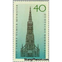 Germany 1977 600th Anniversary of Ulm Cathedral-Stamps-Germany-Mint-StampPhenom