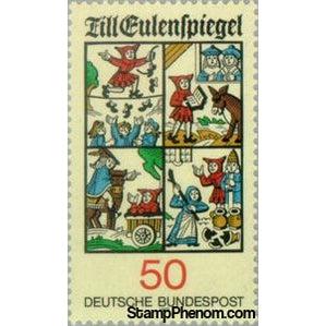 Germany 1977 Book Illustration-Stamps-Germany-Mint-StampPhenom