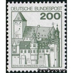 Germany 1977 Burresheim Castle-Stamps-Germany-Mint-StampPhenom