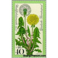 Germany 1977 Dandelion-Stamps-Germany-Mint-StampPhenom