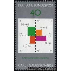 Germany 1977 Gauss Plane of Complex Numbers-Stamps-Germany-Mint-StampPhenom